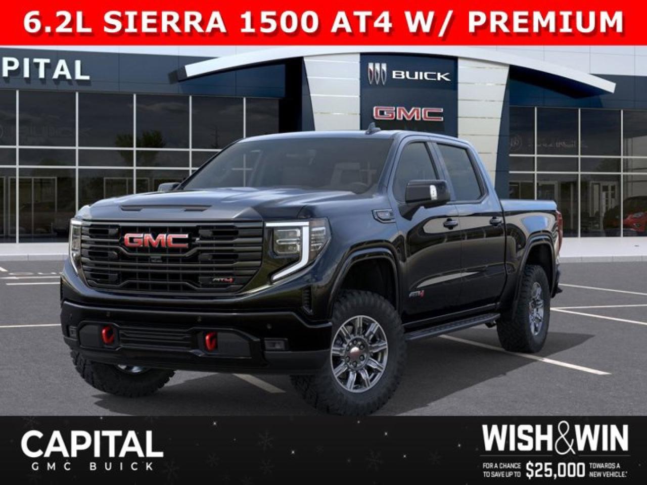New 2026 GMC Sierra 1500 Crew Cab AT4 for sale in Edmonton, AB