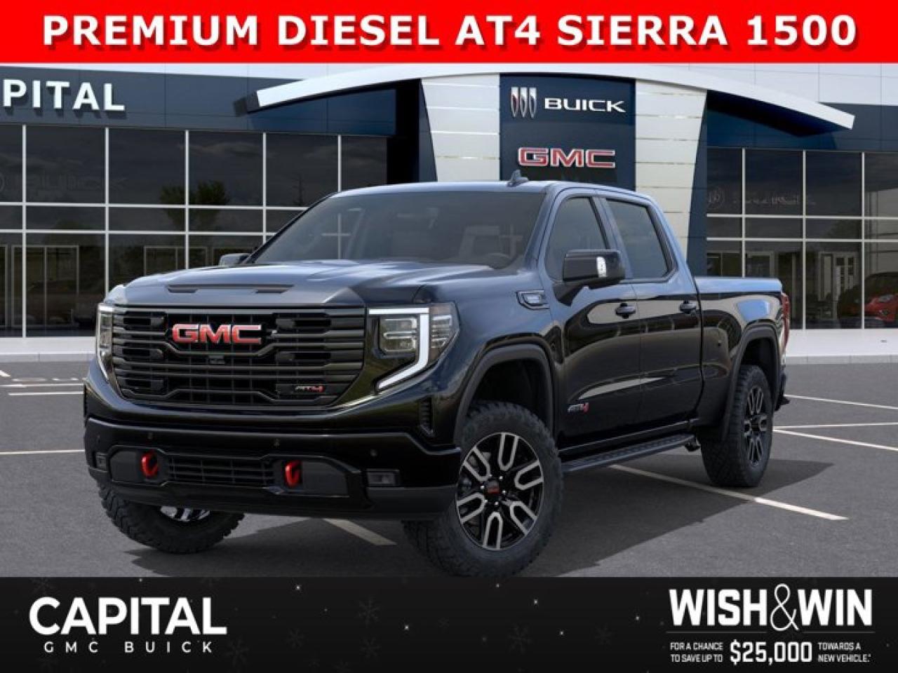 New 2026 GMC Sierra 1500 Crew Cab AT4 for sale in Edmonton, AB