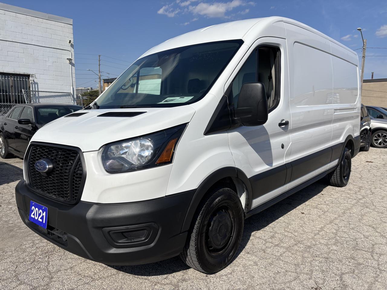 2021 Ford Transit Cargo Van T-350 148" Med Rf 9500 GVWR RWD Photo