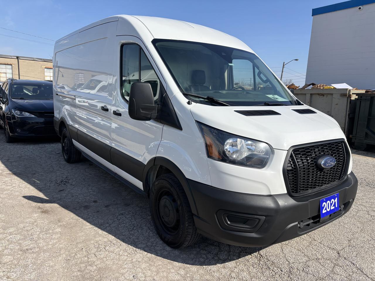 2021 Ford Transit Cargo Van T-350 148" Med Rf 9500 GVWR RWD Photo
