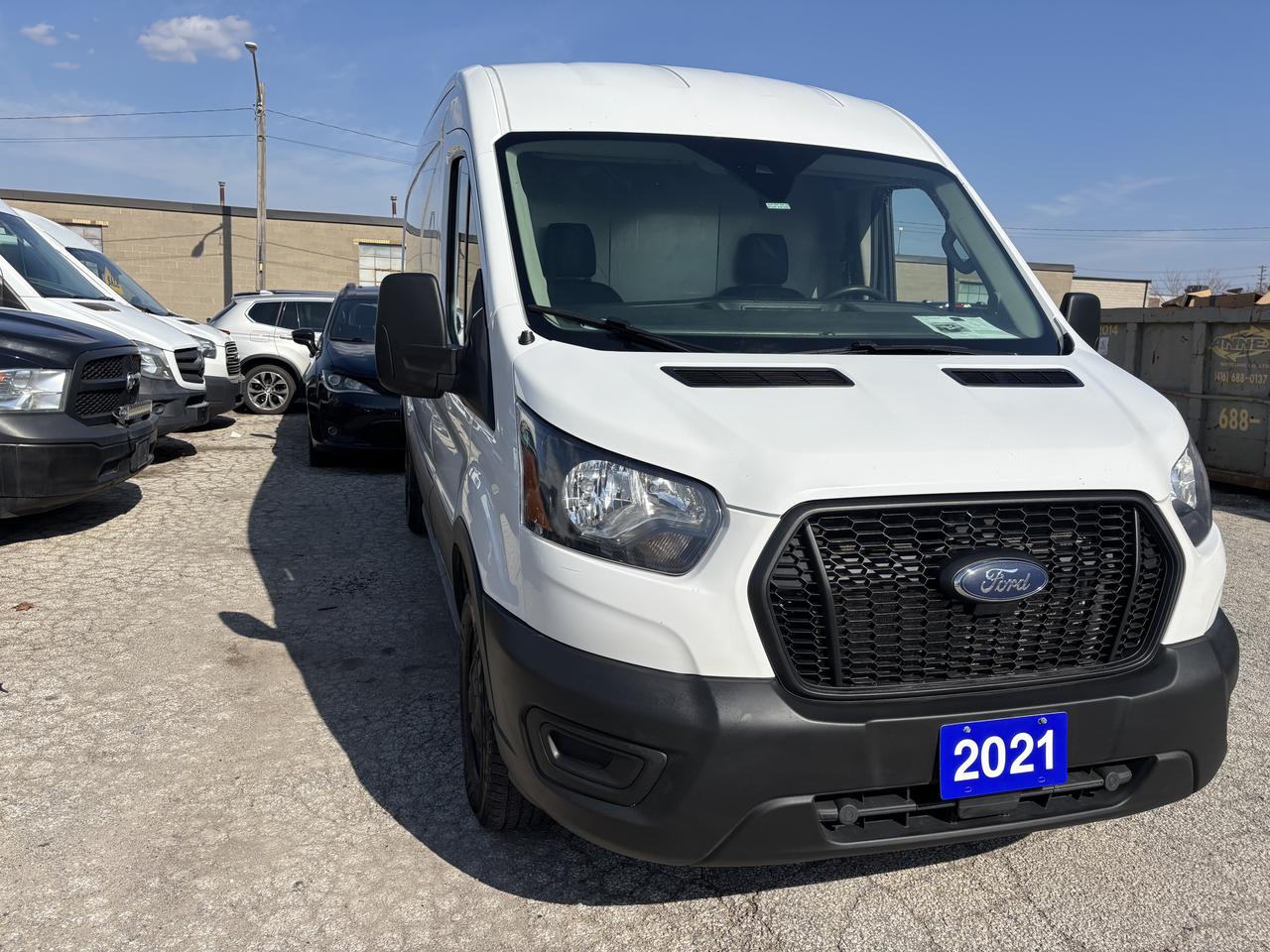 2021 Ford Transit Cargo Van T-350 148" Med Rf 9500 GVWR RWD - Photo #6