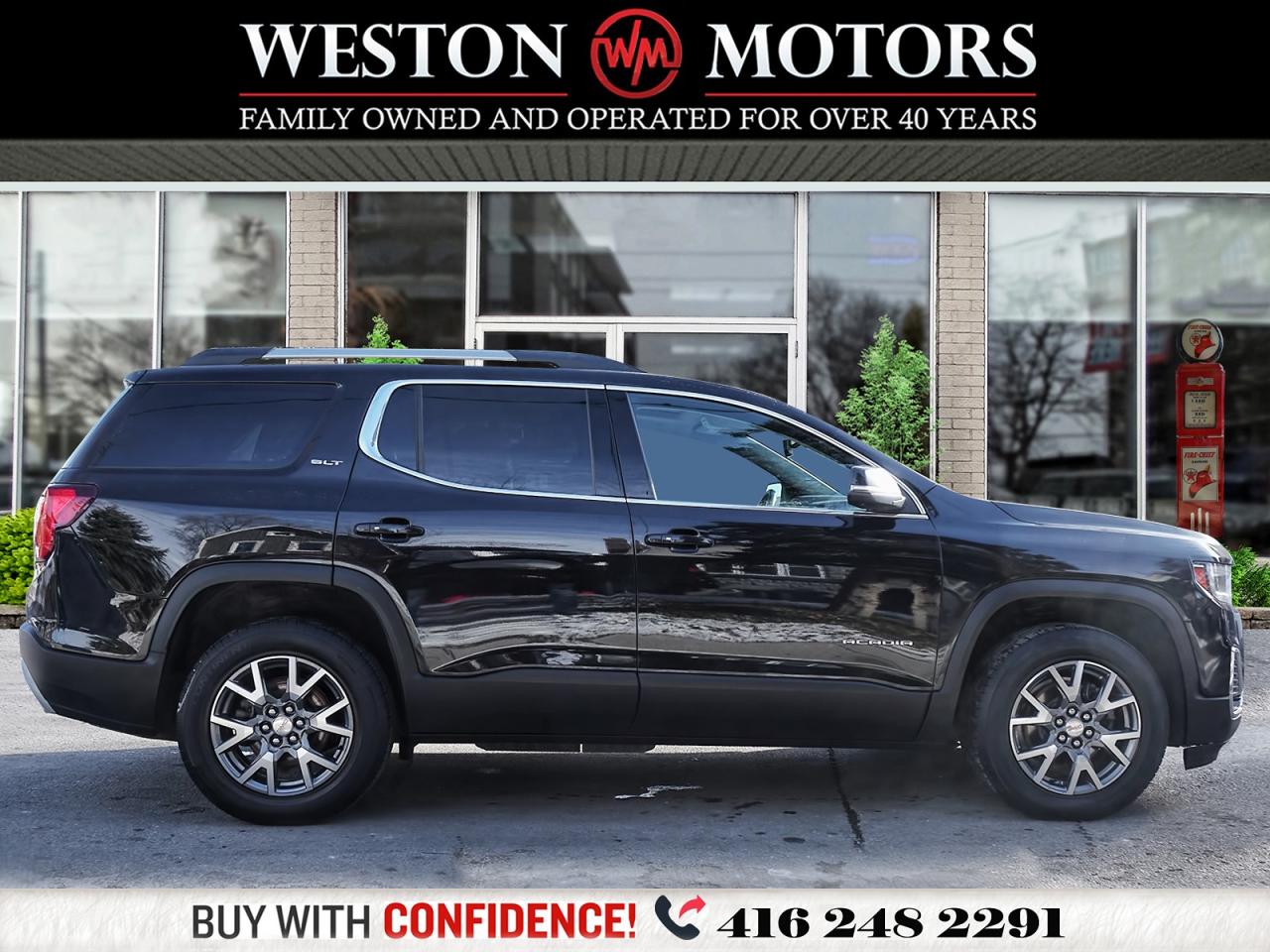 2022 GMC Acadia SLT*AWD*NAVI*LEATHER*REVCAM*HEATED WHEEL*PAN ROOF Photo3