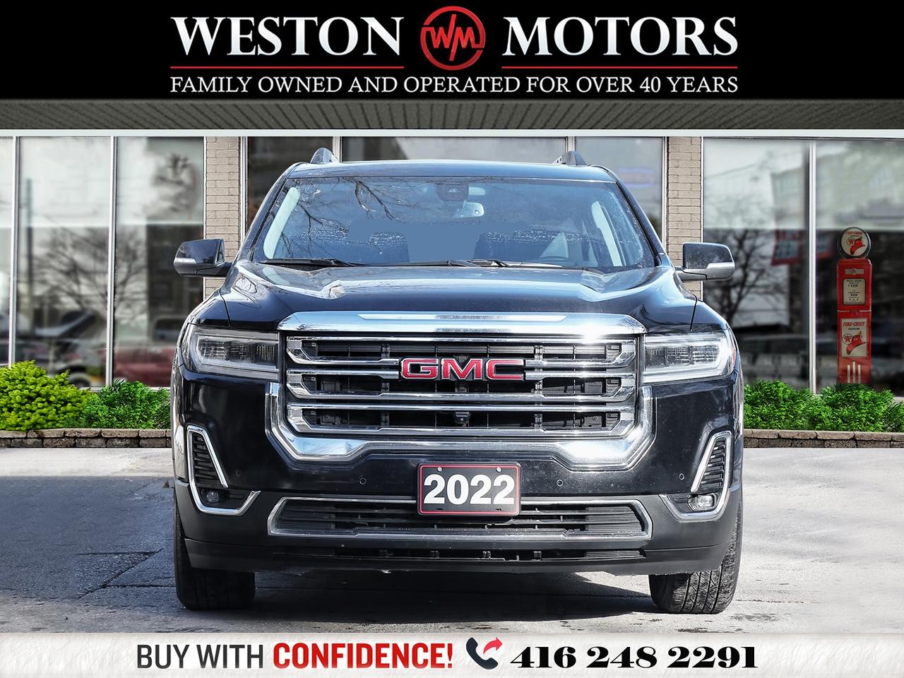 2022 GMC Acadia AWD*SLT*NAVI*LEATHER*REVCAM*HEATED WHEEL*PAN ROOF Photo
