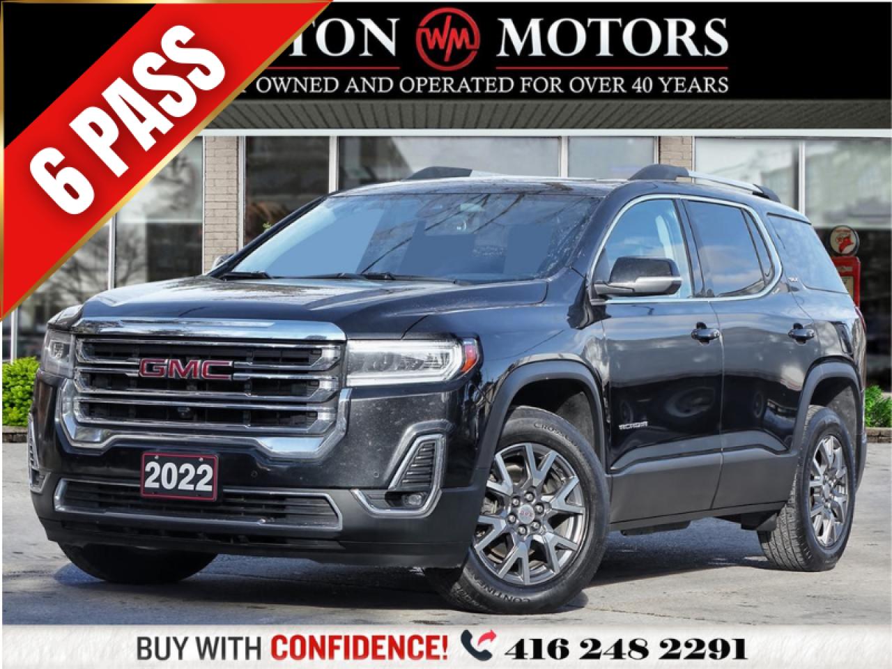 2022 GMC Acadia SLT*AWD*NAVI*LEATHER*REVCAM*HEATED WHEEL*PAN ROOF