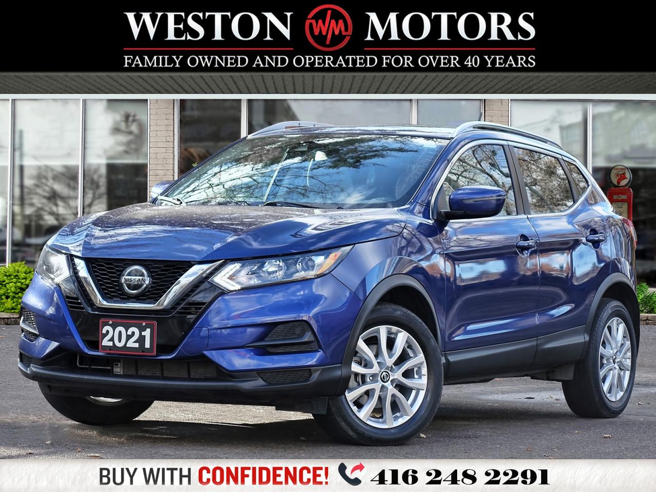Used 2021 Nissan Qashqai SV*AWD*HEATED SEATS*REVCAM*SUNROOF*HEATED WHEEL for sale in Toronto, ON