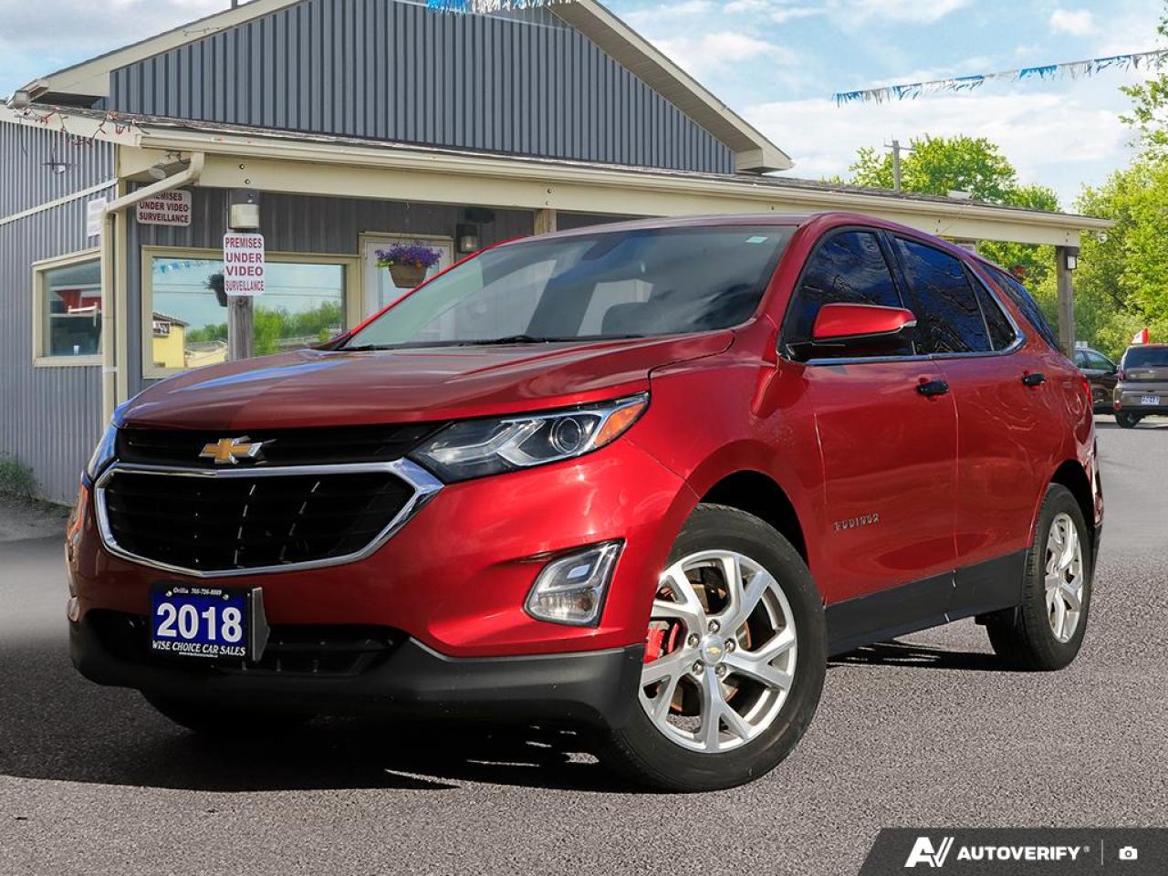 Used 2018 Chevrolet Equinox LT, AWD, REMOTE START, PWR T/GATE, H/SEATS,R/V CAM for sale in Orillia, ON