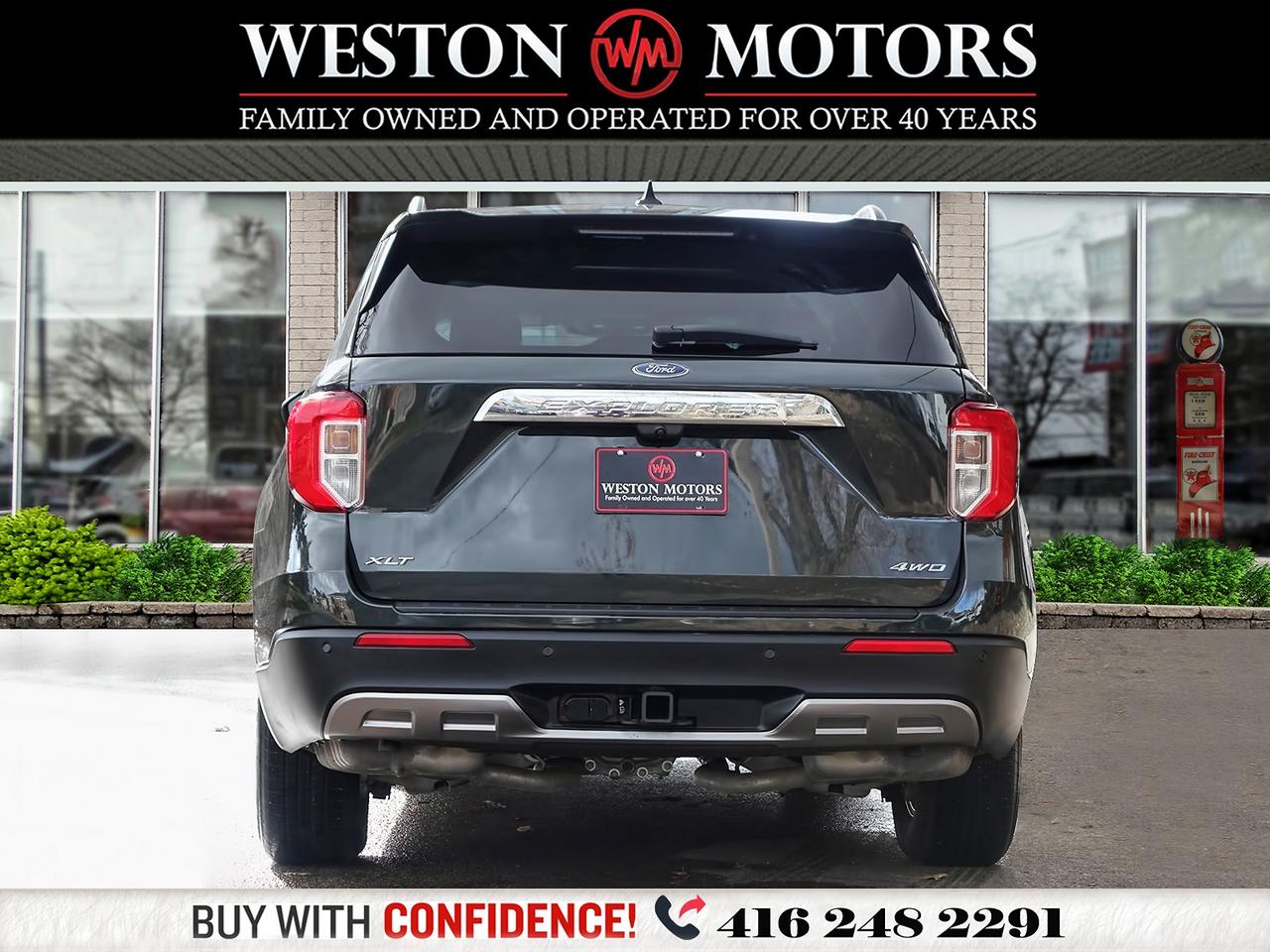 2022 Ford Explorer AWD*XLT*REVCAM*7 PASS*LEATHER*HEATED SEATS&WHEEL Photo4