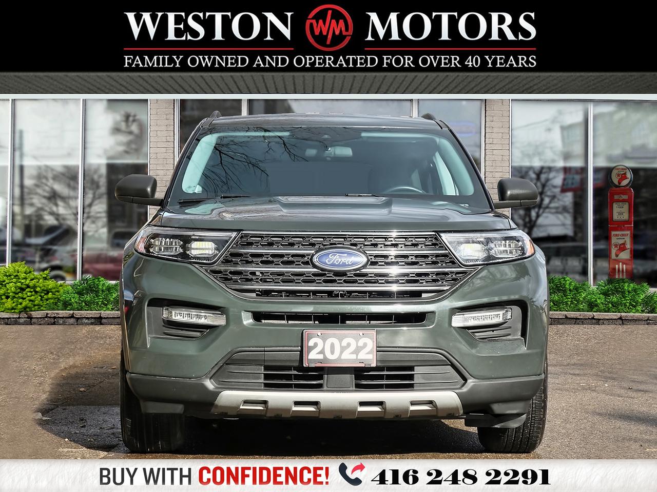 2022 Ford Explorer AWD*XLT*REVCAM*7 PASS*LEATHER*HEATED SEATS&WHEEL Photo
