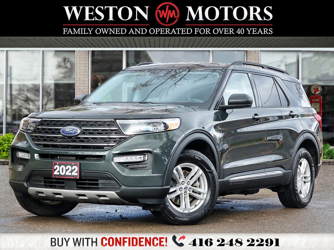 2022 Ford Explorer AWD*XLT*REVCAM*7 PASS*LEATHER*HEATED SEATS&WHEEL Photo5
