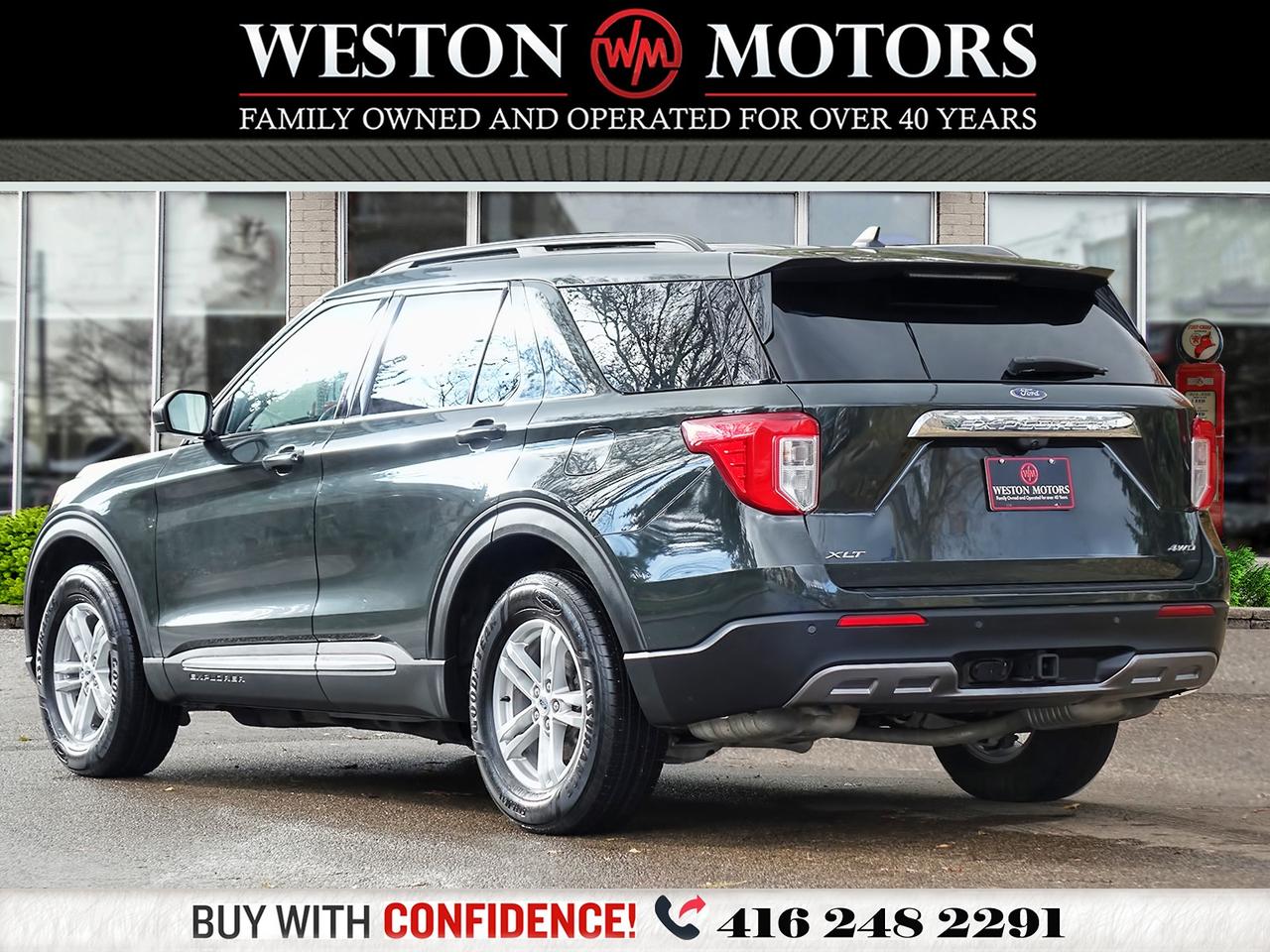 2022 Ford Explorer AWD*XLT*REVCAM*7 PASS*LEATHER*HEATED SEATS&WHEEL Photo