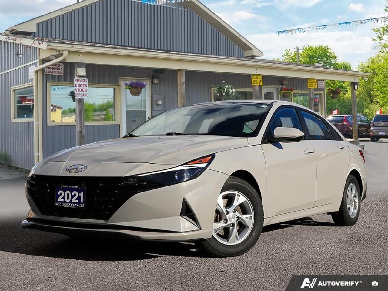 Used 2021 Hyundai Elantra Essential, R/V CAM, LKA, FCA, HEATED SEATS for sale in Orillia, ON