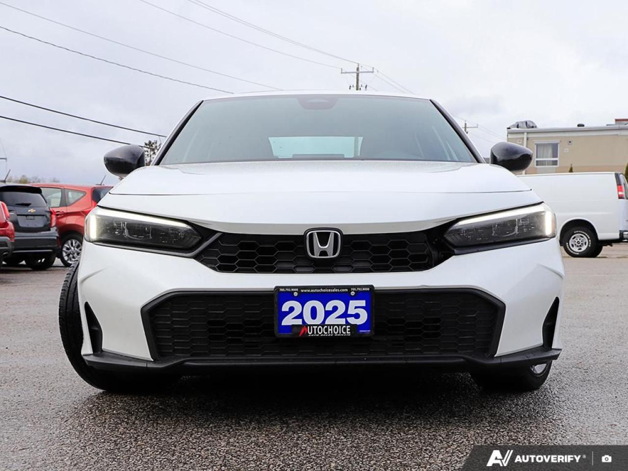 2025 Honda Civic Sport, ECON, R/V CAM, PWR S/ROOF, H/SEATS&S.WHEEL Photo
