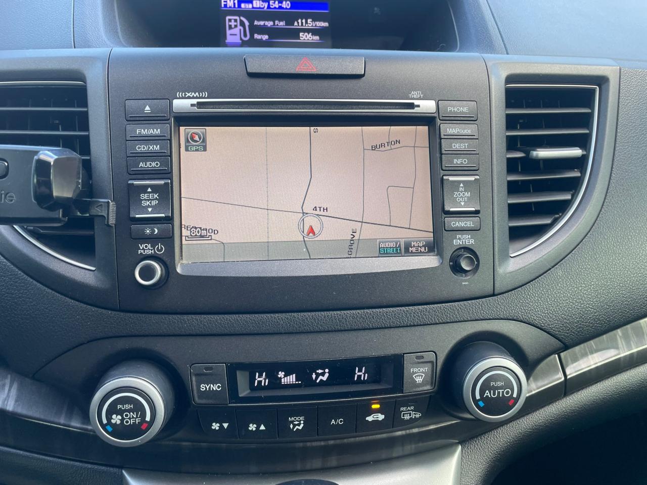 2012 Honda CR-V AWD 5dr Touring NAVIGATION CERTIFED NO ACCIDENT - Photo #7