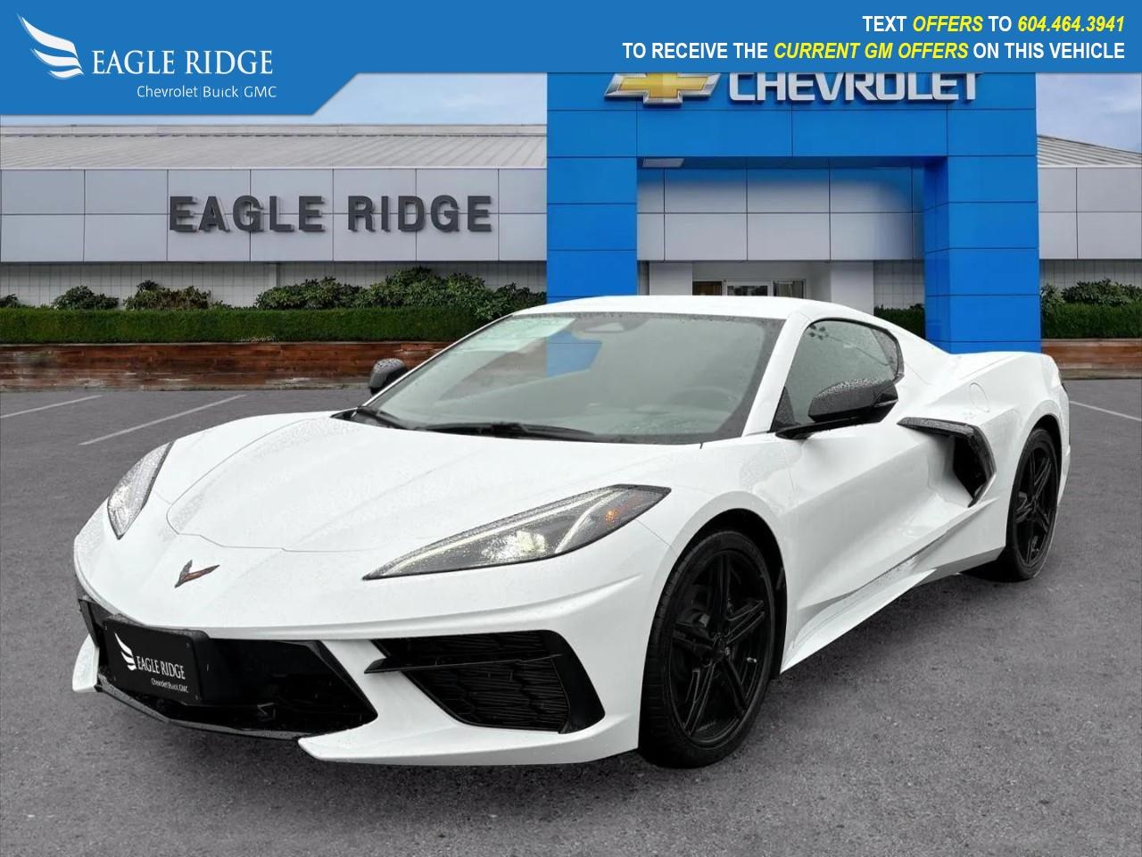 New 2026 Chevrolet Corvette Stingray 12 driver display, 8 touchscreen, wireless Android Auto/Apple CarPlay, WiFi compatibility, Bluetooth, Bose audio system, front and rear trunks, digital rearview mirror, HD rearview camera, automatic e for sale in Coquitlam, BC