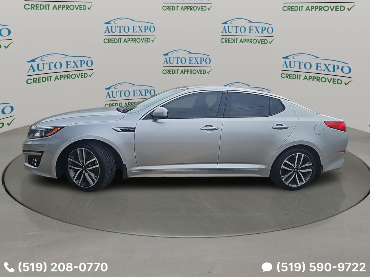2014 Kia Optima SX Turbo,Low Km's,Fully Loaded,Certified,GPS,Fods