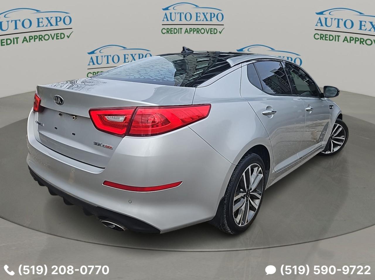 2014 Kia Optima SX Turbo,Low Km's,Fully Loaded,Certified,GPS,Fods