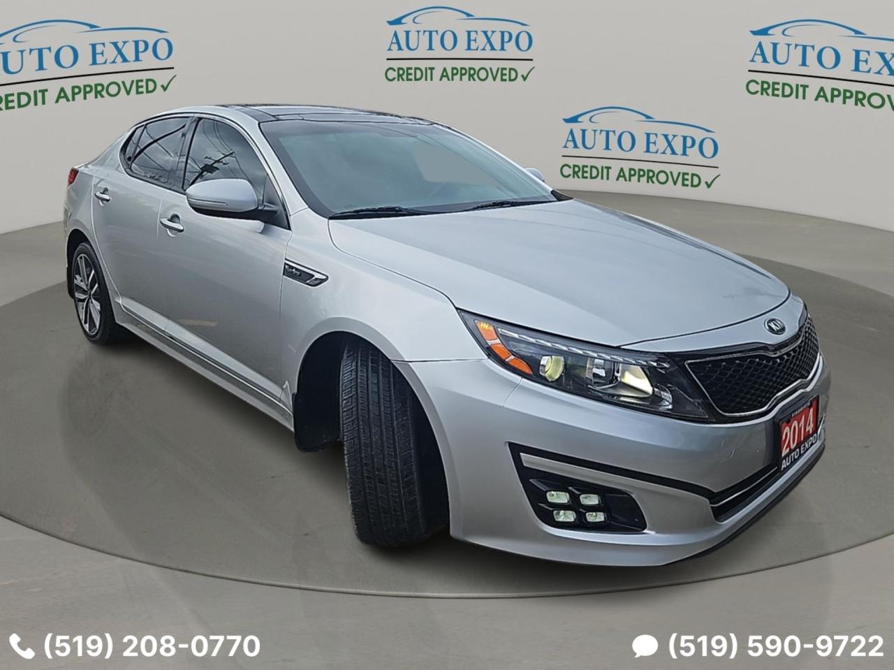 2014 Kia Optima SX Turbo,Low Km's,Fully Loaded,Certified,GPS,Fods