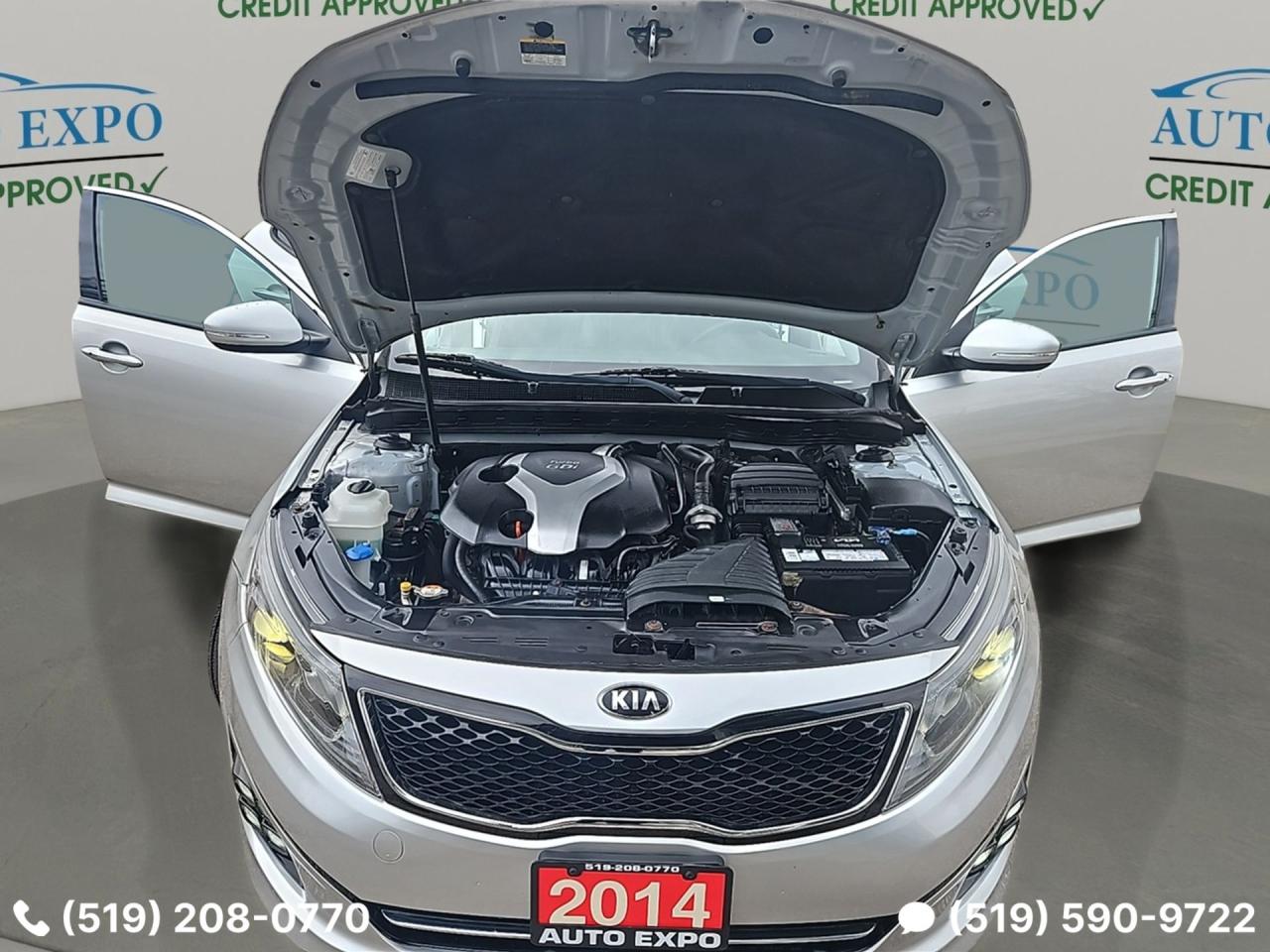 2014 Kia Optima SX Turbo,Low Km's,Fully Loaded,Certified,GPS,Fods