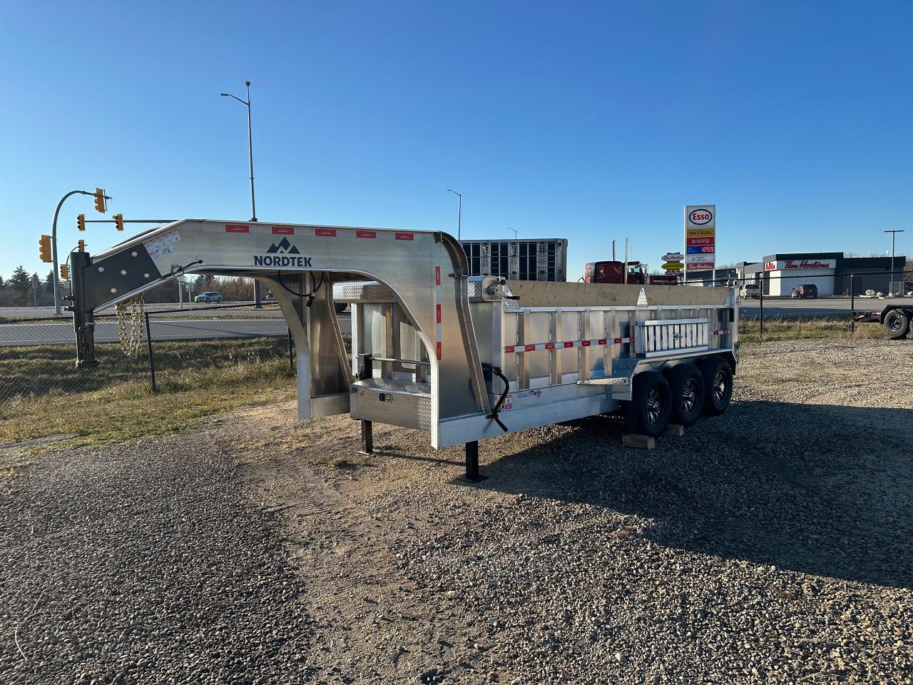 New 2026 Nordtek Gooseneck 16' Nordtek Gooseneck Dump for sale in Elie, MB