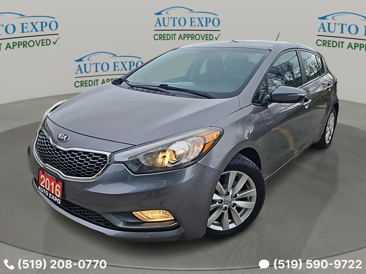 Used 2016 Kia Forte5 LX+Auto,Certified,Clean Carfax,2 Key's,Winter tire for sale in Kitchener, ON