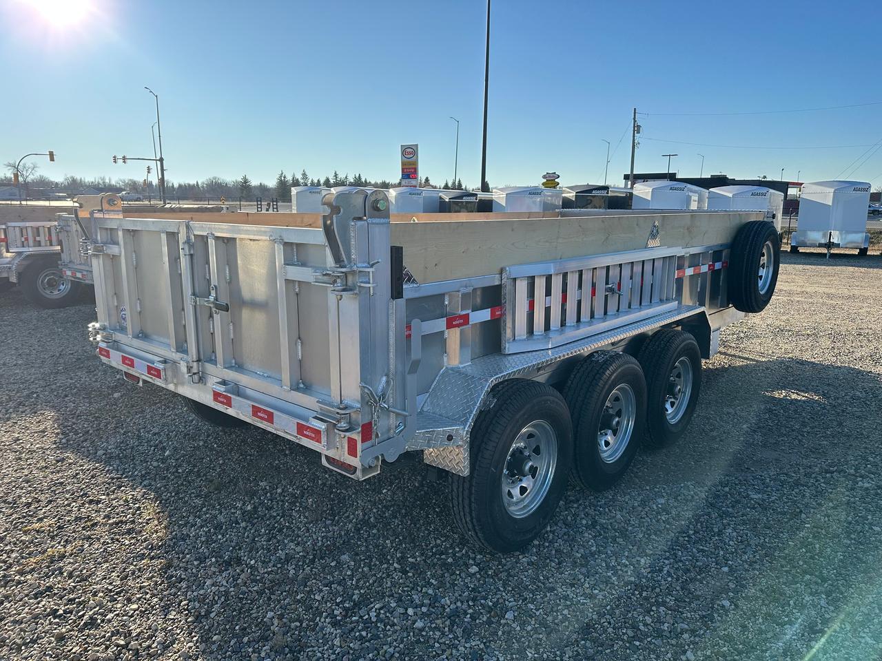 2026 Nordtek Dump Trailer 82" x 16' Nordtek Triple Axle Dump Photo
