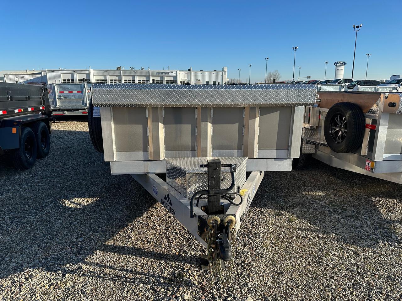 2026 Nordtek Dump Trailer 82" x 16' Nordtek Triple Axle Dump Photo2