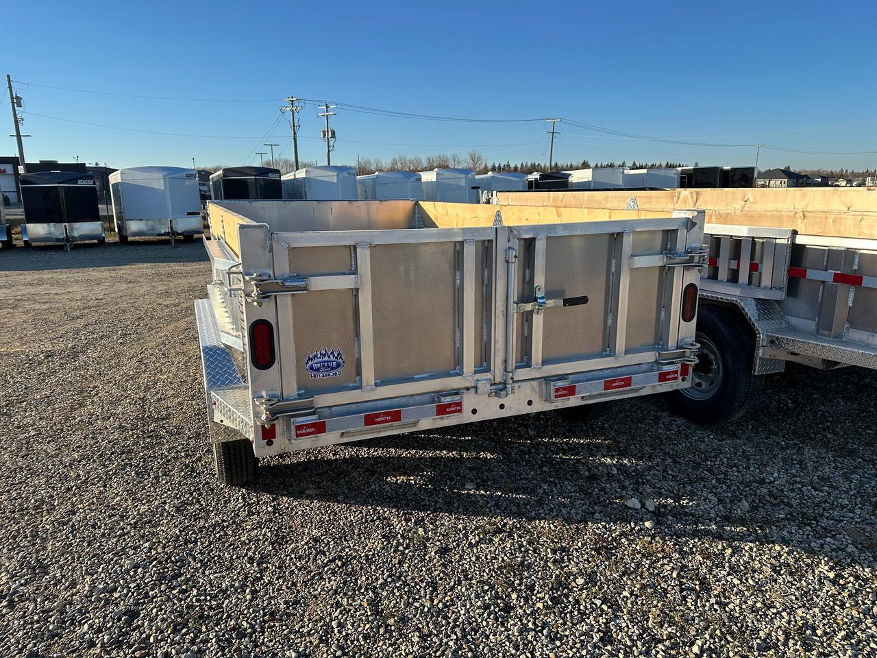 2026 Nordtek Dump 75" x 12' Nordtek Dump Trailer Photo5