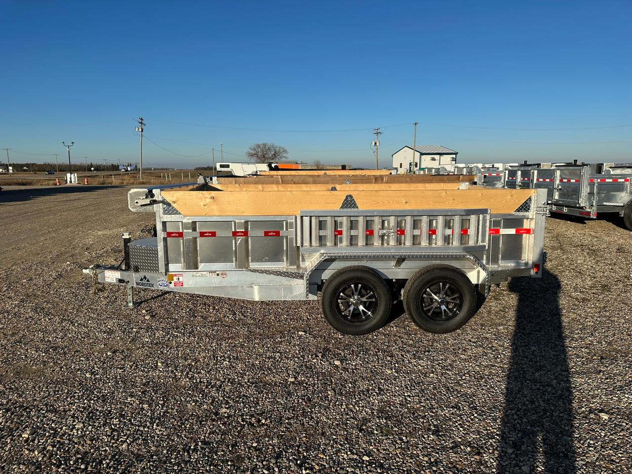 2026 Nordtek Dump 75" x 12' Nordtek Dump Trailer Photo1