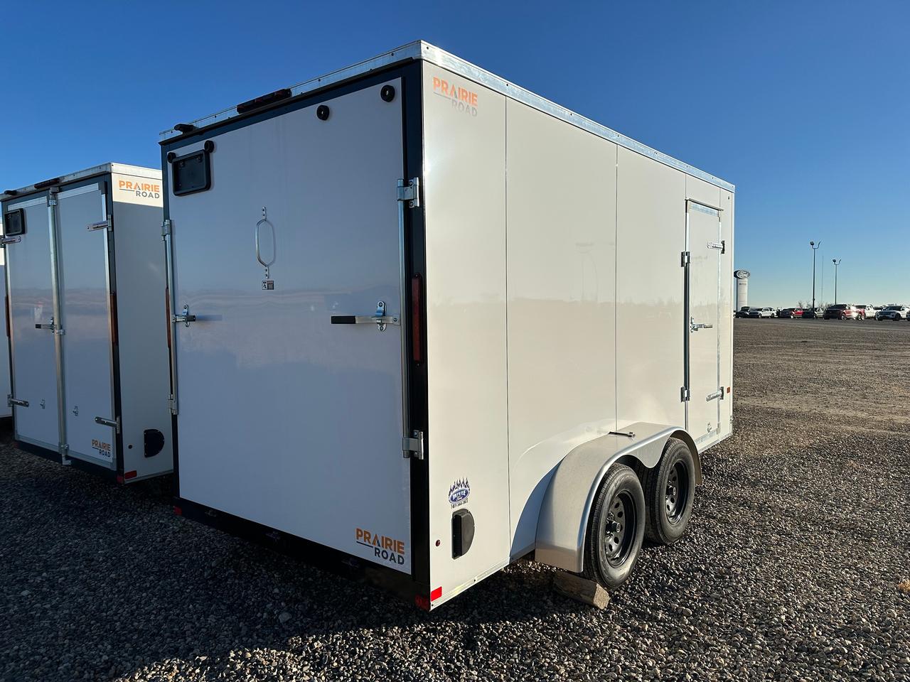 2026 Prairie Road Trailer 7' X 14' Prairie Road Ramp Door Photo