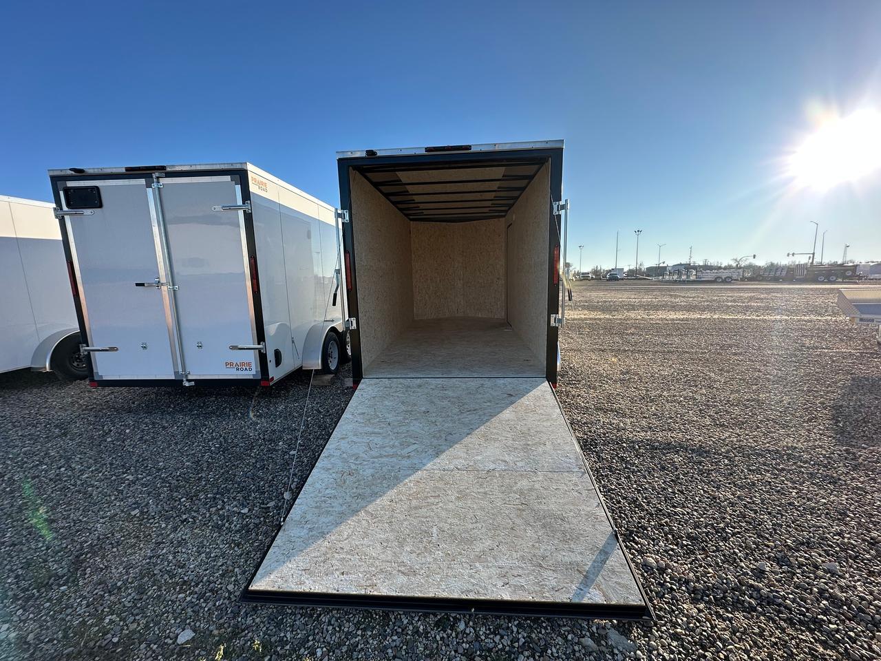 2026 Prairie Road Trailer 7' X 14' Prairie Road Ramp Door Photo4