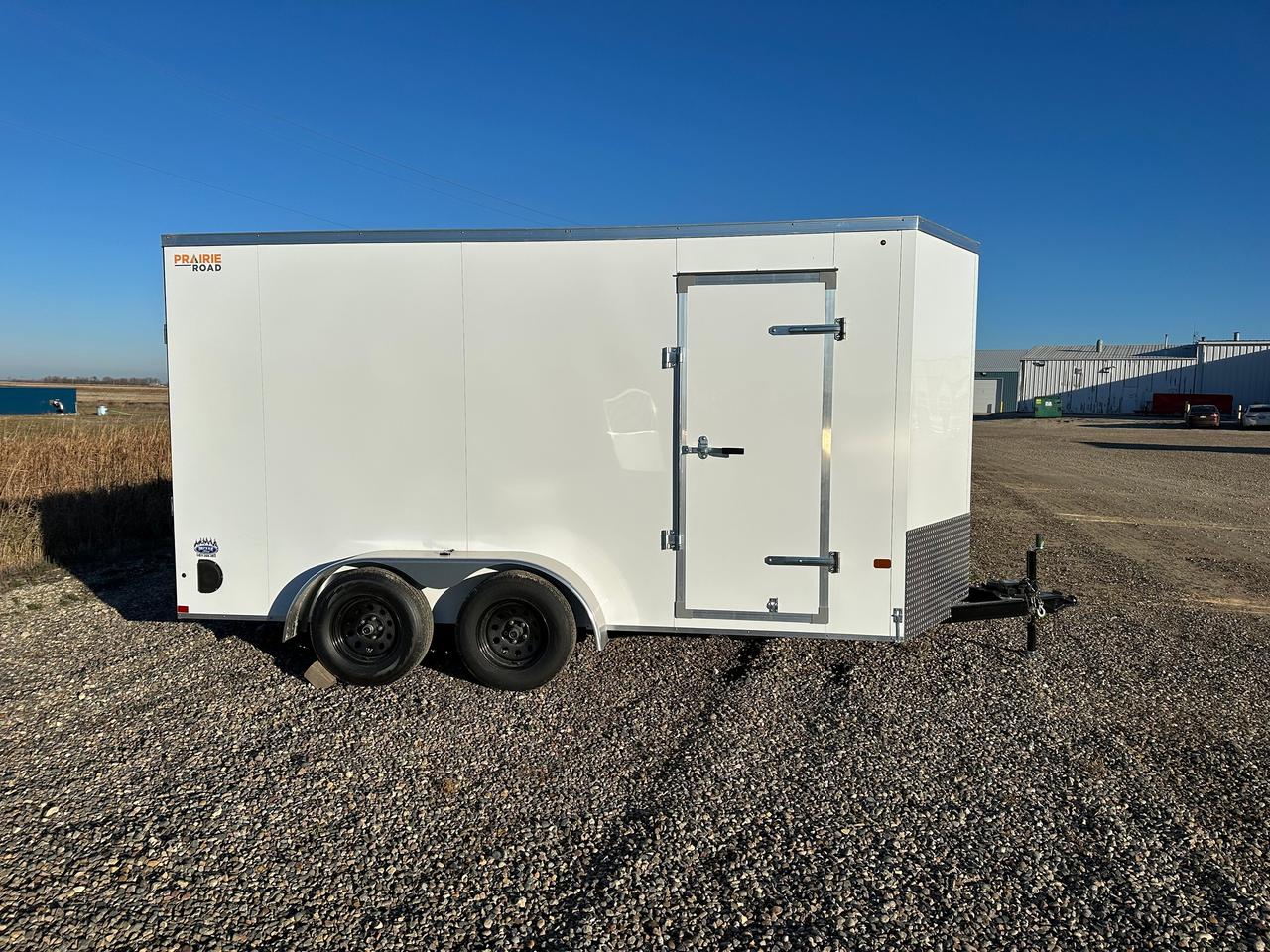 2026 Prairie Road Trailer 7' X 14' Prairie Road Ramp Door Photo