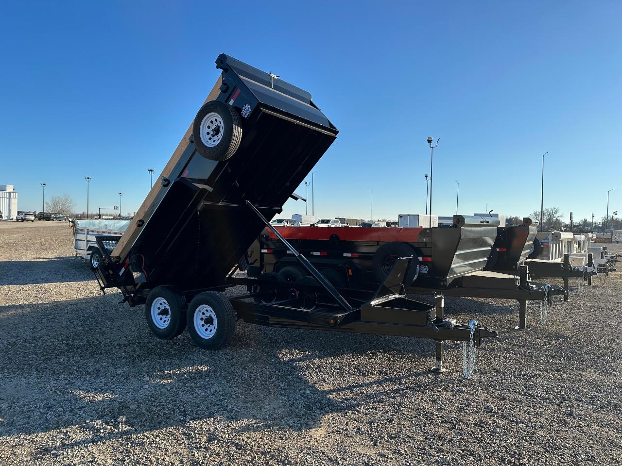 2026 Precision Dump Box Trailer 6' X 12' Precision Dump Trailer Photo5