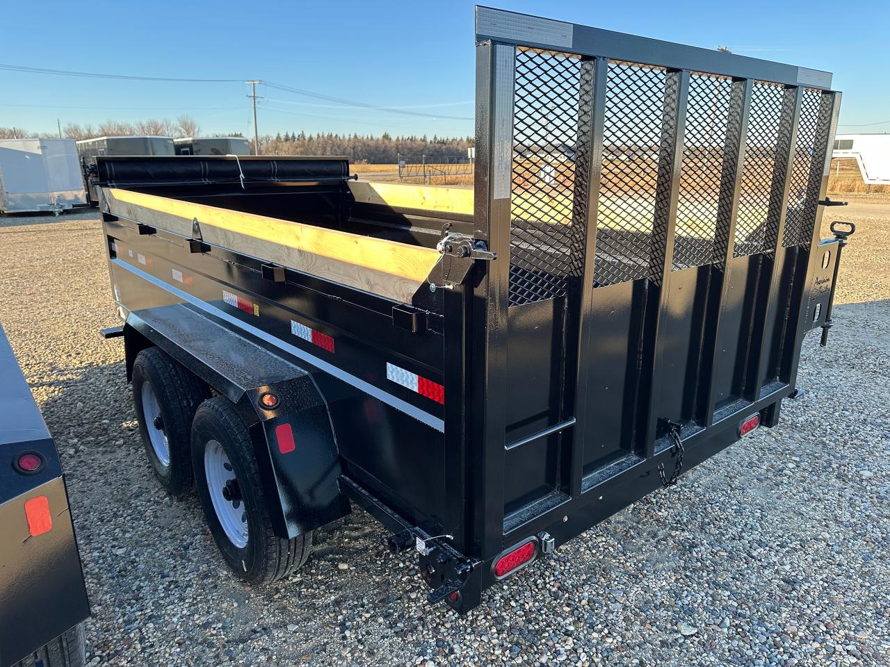 2026 Precision Dump Box Trailer 6' X 12' Precision Dump Trailer Photo5
