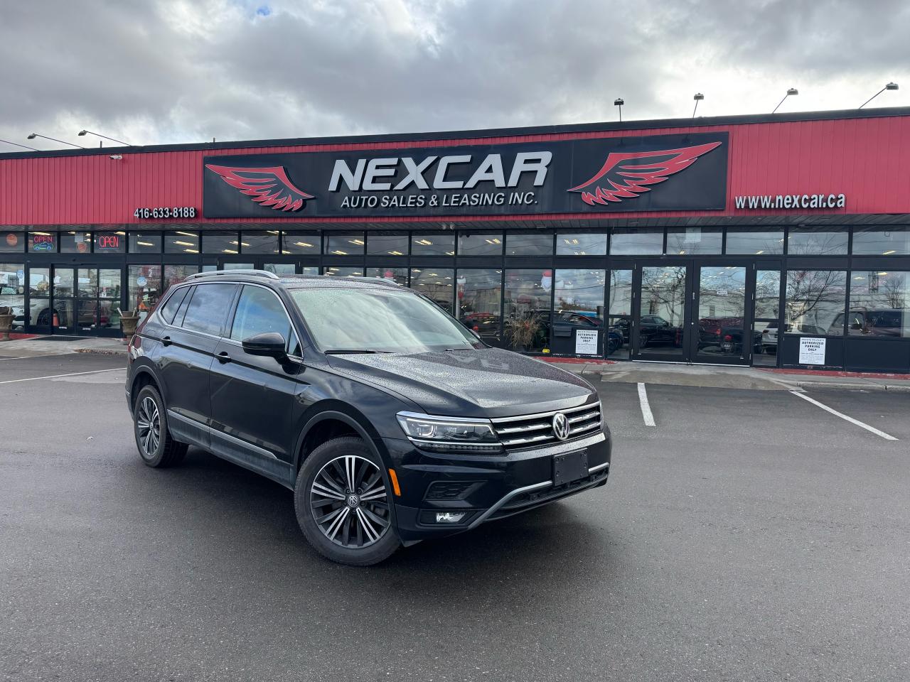 2018 Volkswagen Tiguan HIGHLINE AWD LEATHER PANO/ROOF NAVI B/SPOT CAMERA