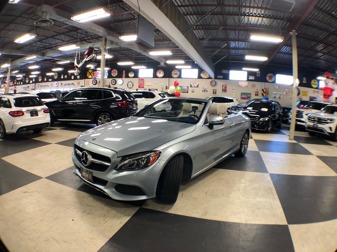 2018 Mercedes-Benz C-Class C 300 4MATIC CABRIOLET LEATHER CAMERA B/SPOT Photo2