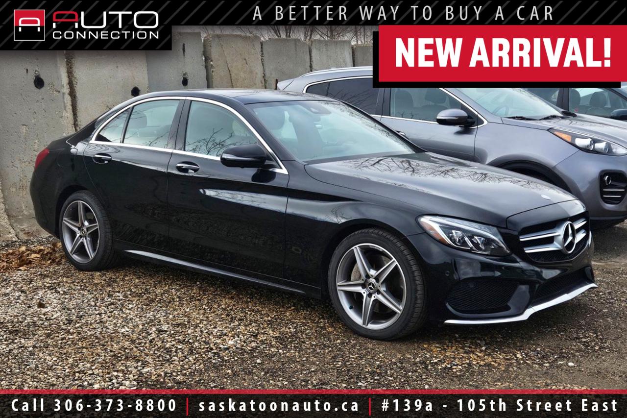 Used 2017 Mercedes-Benz C-Class C 300 4MATIC - AMG STYLING - LOW KMS - HEATED STEERING WHEEL for sale in Saskatoon, SK
