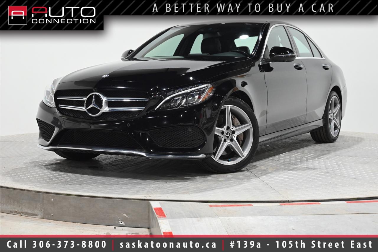 Used 2017 Mercedes-Benz C-Class C 300 4MATIC - AMG STYLING - LOW KMS - HEATED STEERING WHEEL for sale in Saskatoon, SK