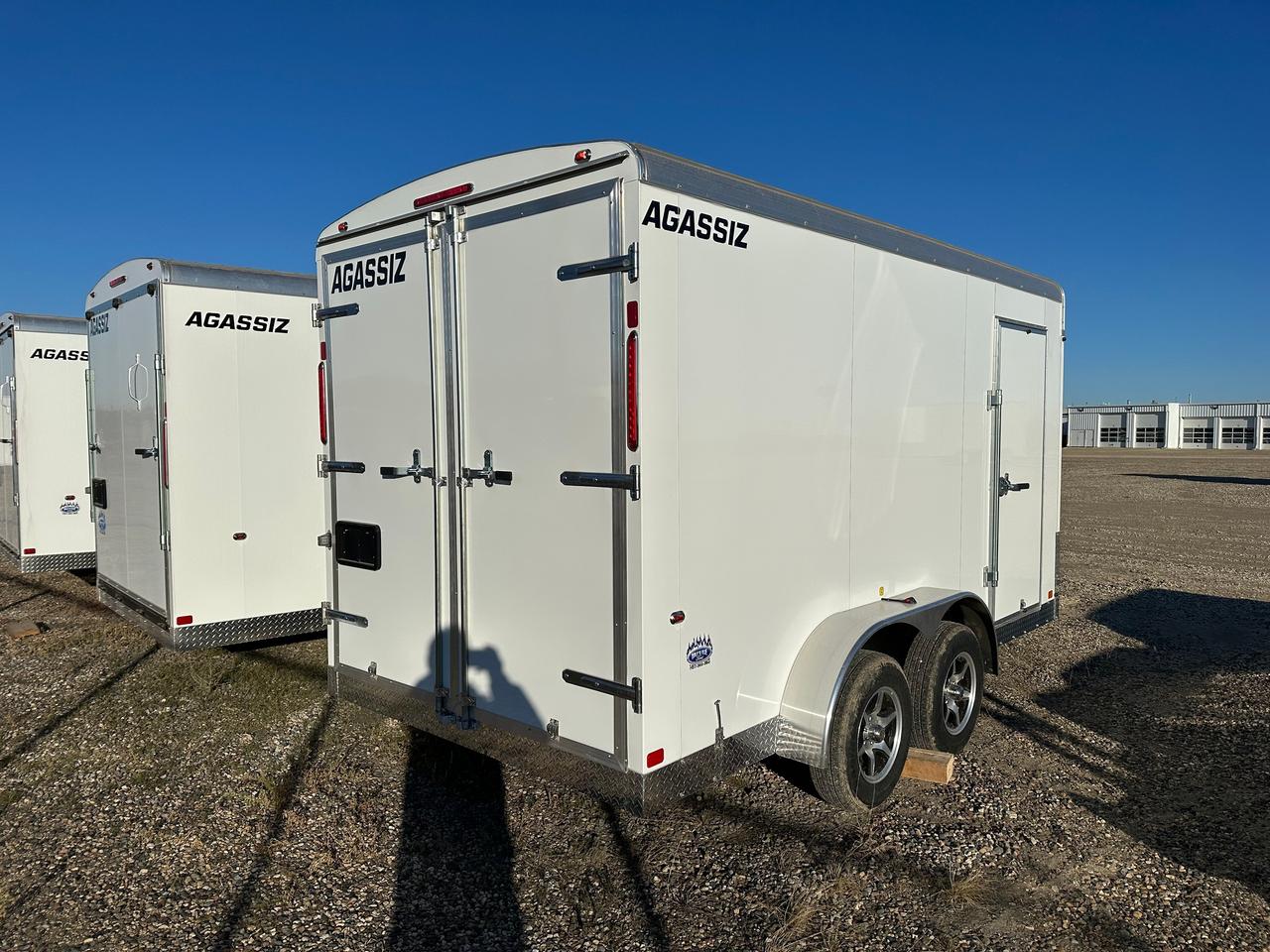 2026 Agassiz Enclosed Cargo 7 x 14' Agassiz Barn Door Photo5