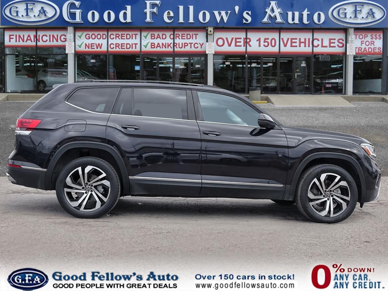 2022 Volkswagen Atlas HIGHLINE MODEL, AWD, 7 PASSENGER, LEATHER SEATS, P - Photo #3