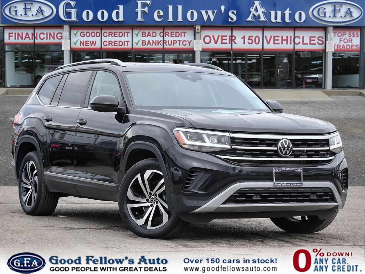 2022 Volkswagen Atlas HIGHLINE MODEL, AWD, 7 PASSENGER, LEATHER SEATS, P