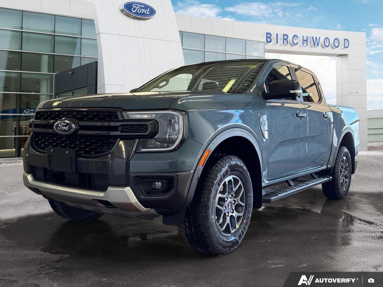 Experience the future of trucking with the all-new 2025 Ford Ranger XLT! This cutting-edge pickup combines rugged capability with advanced technology, perfect for both work and play.

Key Features:
- Powerful 2.7L 6-cylinder engine with 4-wheel drive
- BLIS with Trailer Tow Coverage for enhanced safety
- Collision Mitigation and Driver Monitoring systems
- Auto-dimming rearview mirror and full folding rear bench seat
- Autolamp LED headlights with auto high-beam functionality
- Electric power-assist steering for improved handling
- Deep tinted glass and front fog lamps for style and visibility

Dont miss your chance to own this next-generation Ranger! Visit Birchwood Ford today to schedule a test drive, or start your purchase process online at www.birchwoodford.ca. Our team is ready to answer any questions and help you experience the future of Ford trucks. Reserve yours now before theyre gone!
Birchwood Ford is your choice for New Ford vehicles in Winnipeg. 

At Birchwood Ford, we hold ourselves to the highest standard. Our number one focus is customer satisfaction which has awarded us the Ford of Canadas Presidents Award for 5 consecutive years. This honour is presented to Ford dealers that have proven outstanding results in Sales and Customer Service Excellence.

Are you a newcomer to Canada, recent graduate, first time car buyer or physically challenged? Ask us about our exclusive rebates and how they may apply to you.
 
Interested in seeing/hearing more? Book a test drive or give us a call at (204) 661-9555 and we can help you with whatever you need!

Dealer permit #4454
Dealer permit #4454