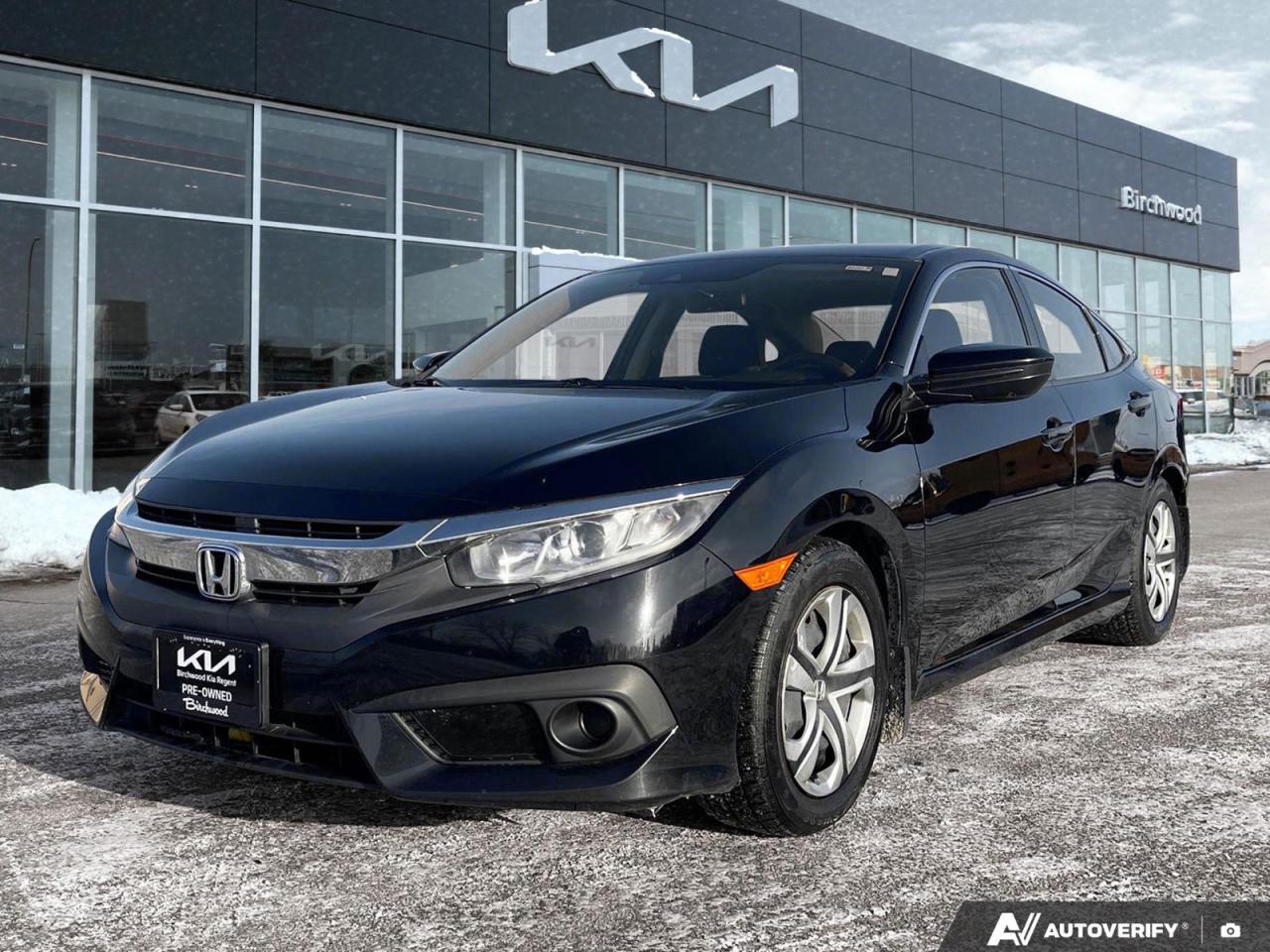 Used 2017 Honda Civic Sedan LX Clean CARFAX | Local | BackUp Cam for sale in Winnipeg, MB