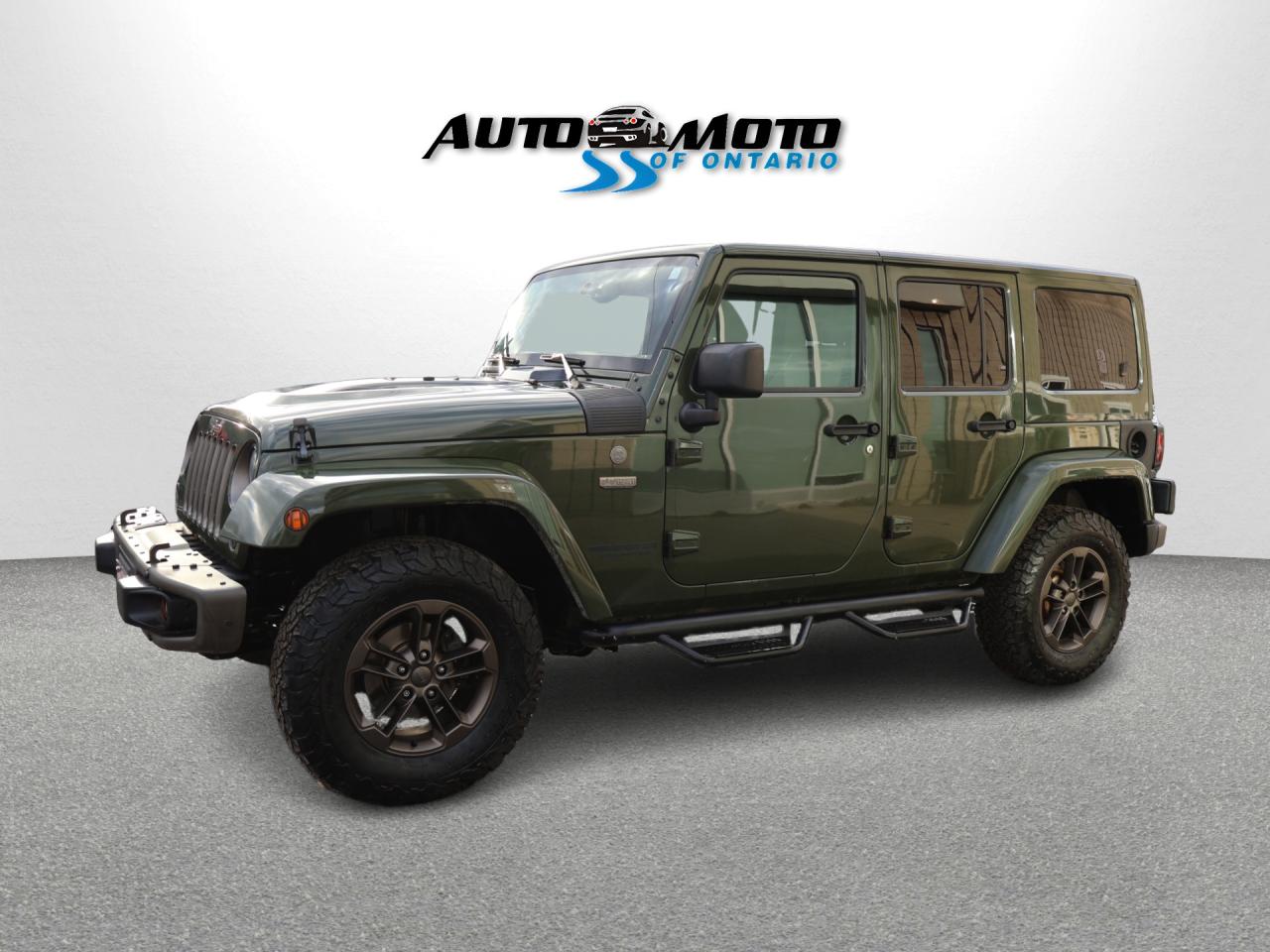 2016 Jeep Wrangler V6 UNLIMITED 75 ANNIVERSARY 4WD CERTIFIED *ACCIDENT FREE* NAV BLUETOOTH HEATED LEATHER CRUISE ALLOYS Photo2