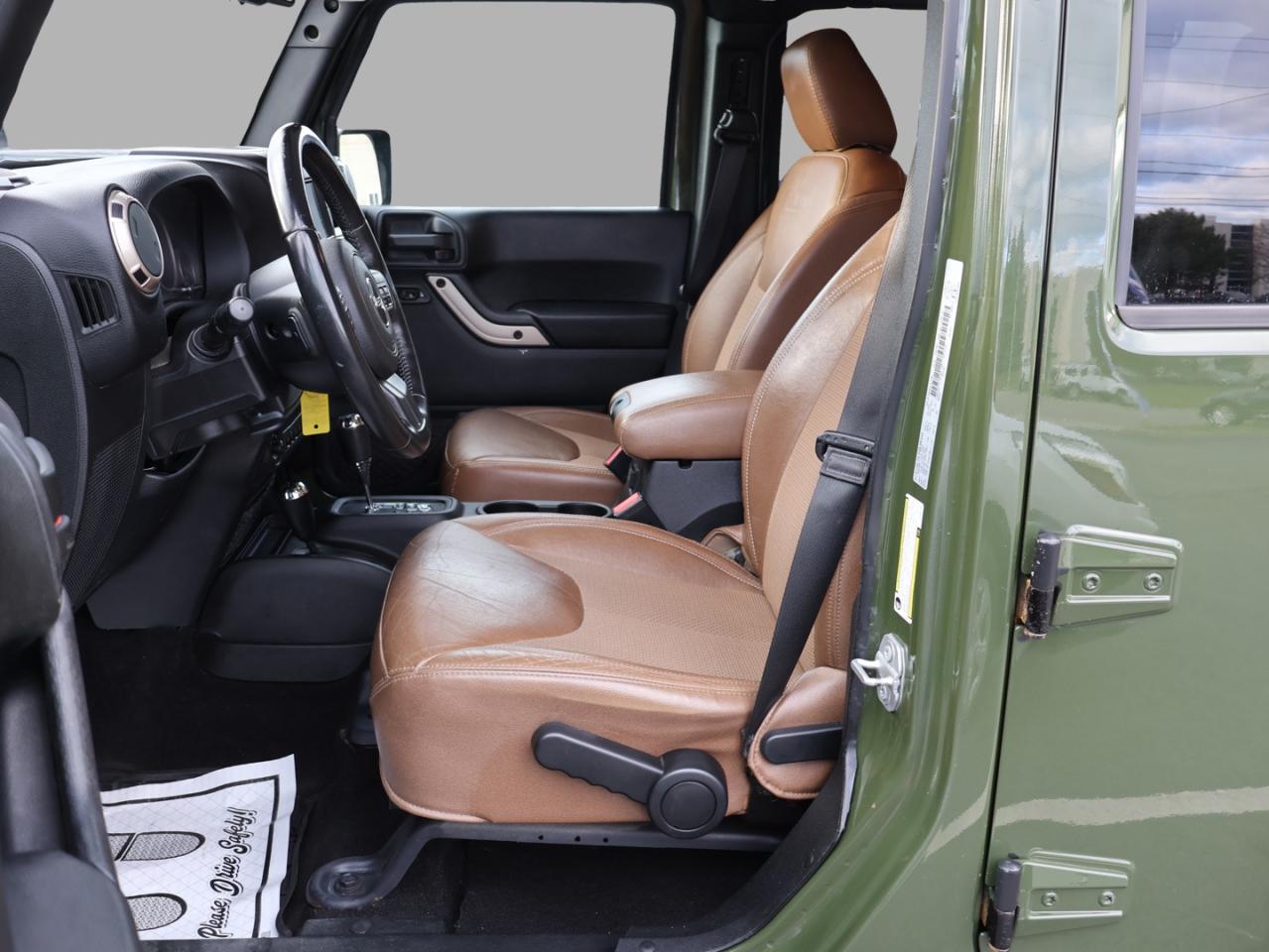 2016 Jeep Wrangler V6 UNLIMITED 75 ANNIVERSARY 4WD CERTIFIED *ACCIDENT FREE* NAV BLUETOOTH HEATED LEATHER CRUISE ALLOYS - Photo #14