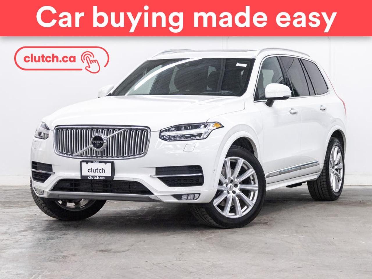 Used 2019 Volvo XC90 T6 Inscription AWD w/Apple CarPlay & Android Auto, Heated Front Seats, Backup Cam for sale in Toronto, ON