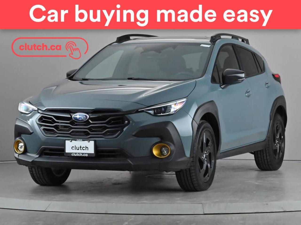Used 2024 Subaru XV Crosstrek Onyx AWD w/ Apple CarPlay, Heated Front Seats, Rearview Cam for sale in Toronto, ON