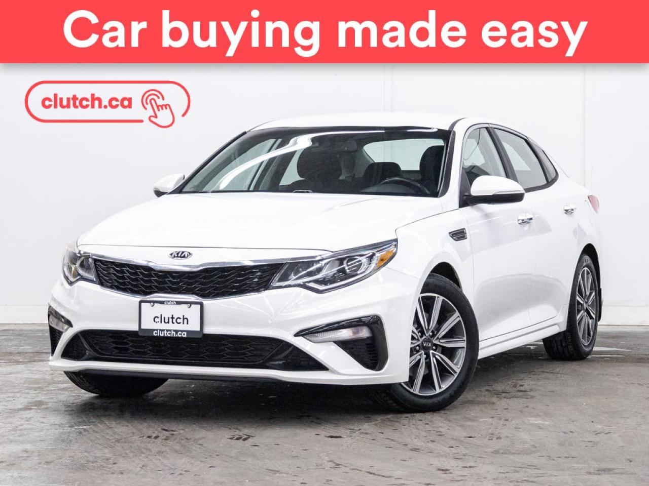 Used 2019 Kia Optima LX+ w/ Apple CarPlay & Android Auto, Heated Front Seats, Rearview Cam for sale in Toronto, ON