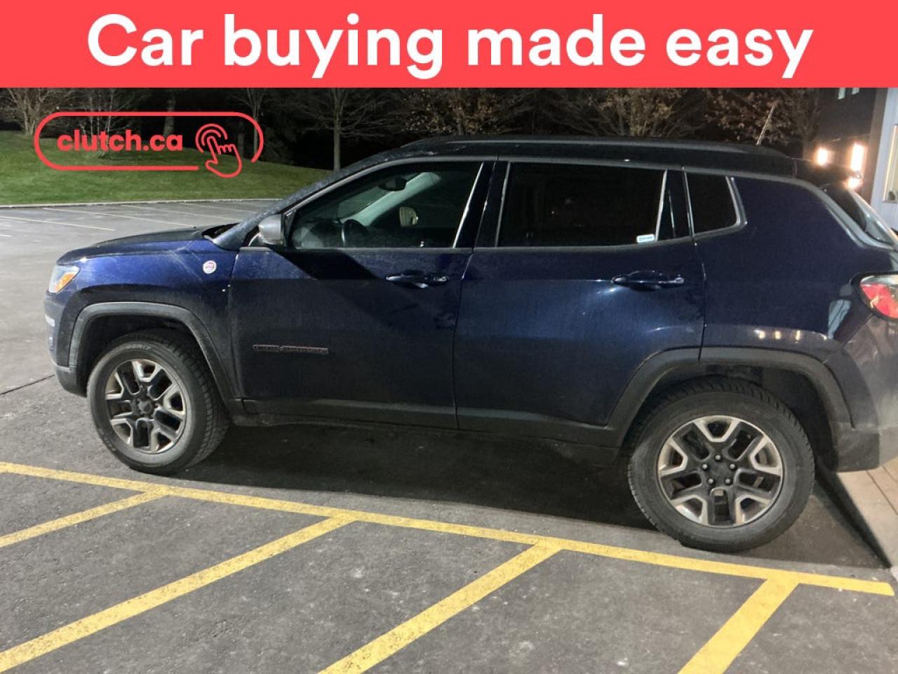 Used 2018 Jeep Compass Trailhawk 4WD w/ Apple CarPlay, Heated Front Seats, Rearview Cam for sale in Toronto, ON