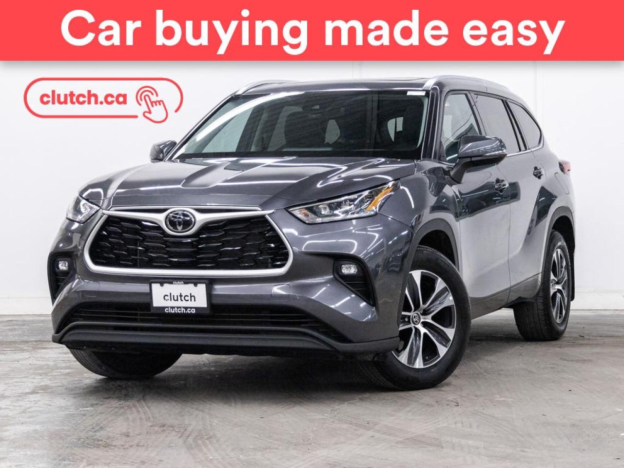 Used 2021 Toyota Highlander XLE AWD w/ Apple CarPlay & Android Auto, Heated Front Seats, Sunroof for sale in Toronto, ON