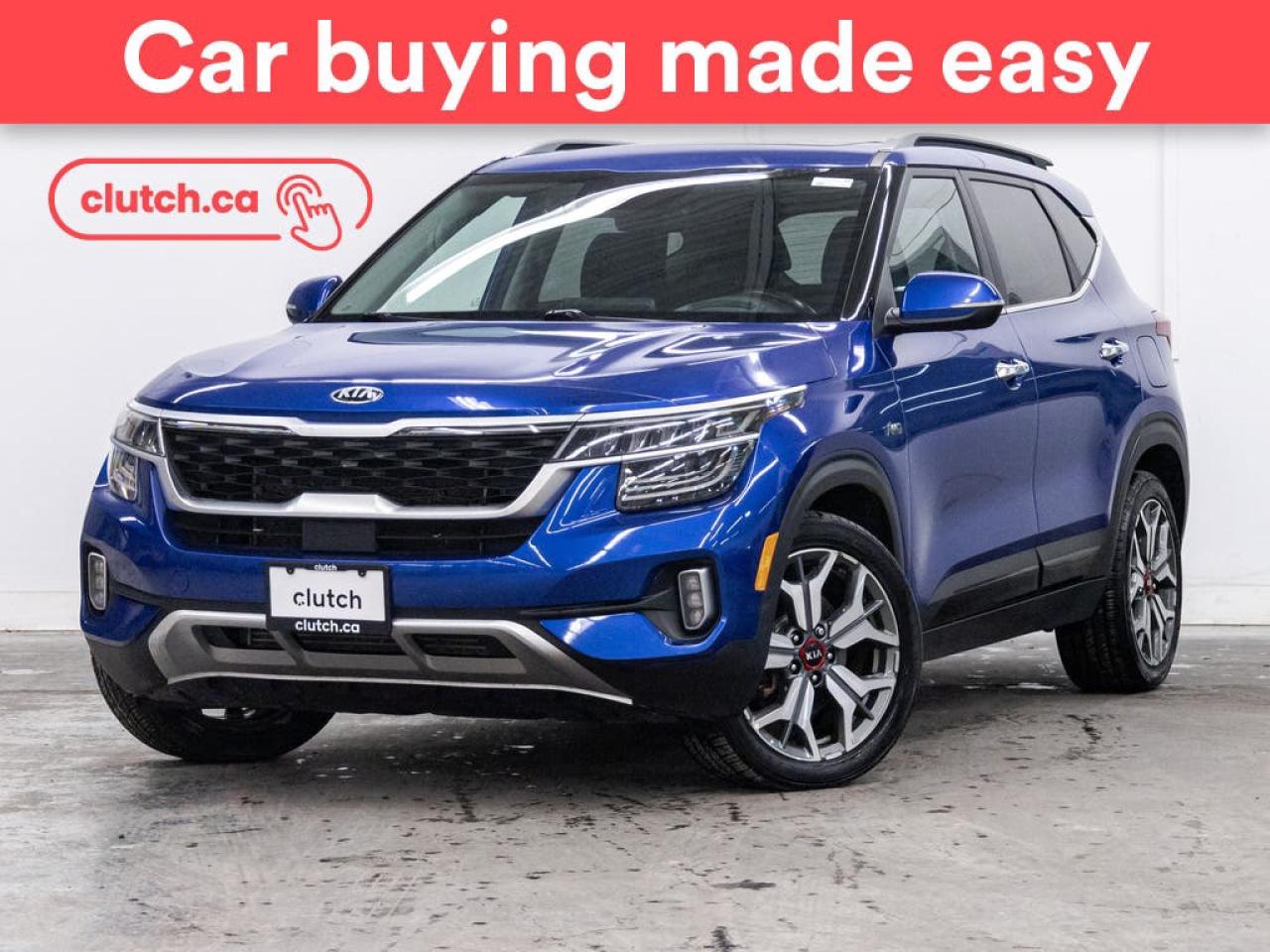 Used 2021 Kia Seltos SX Turbo AWD w/ Apple CarPlay & Android Auto, Heated Front Seats, Rearview Camera for sale in Toronto, ON